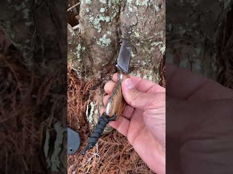 Obsession Harpoon EDC Fixed Blade handmade by myself.    