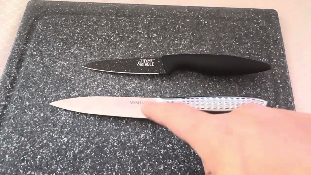Thyme and Table Knife Vs Mosfiata Knife 