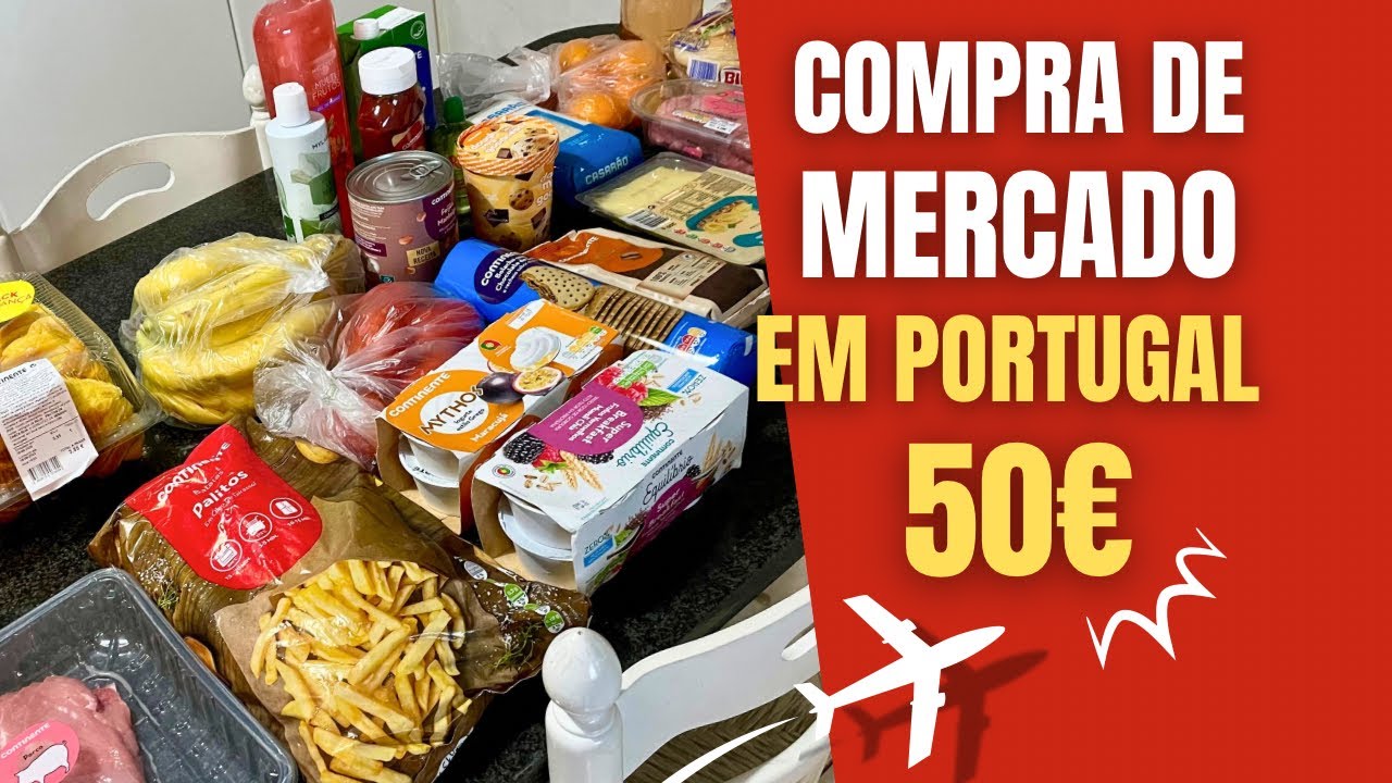Compra de mercado em Portugal: como gasto só 50€ por semana 🍎💶