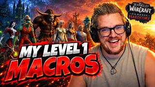 Hardcore WoW Macros I Use From Level 1 – Every Class