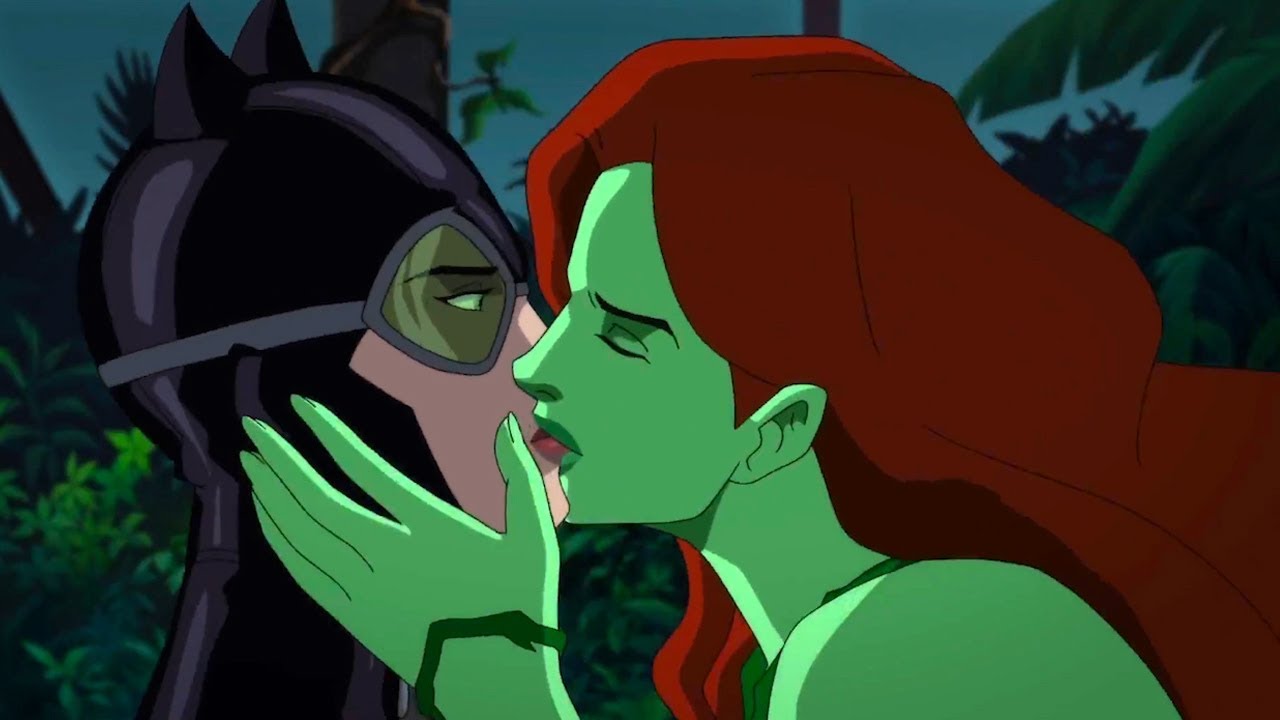 Batman hush poison ivy kiss