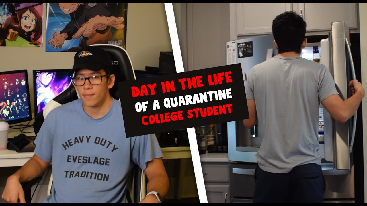 A Day In The Life of a *Quarantined* College Student YouTube