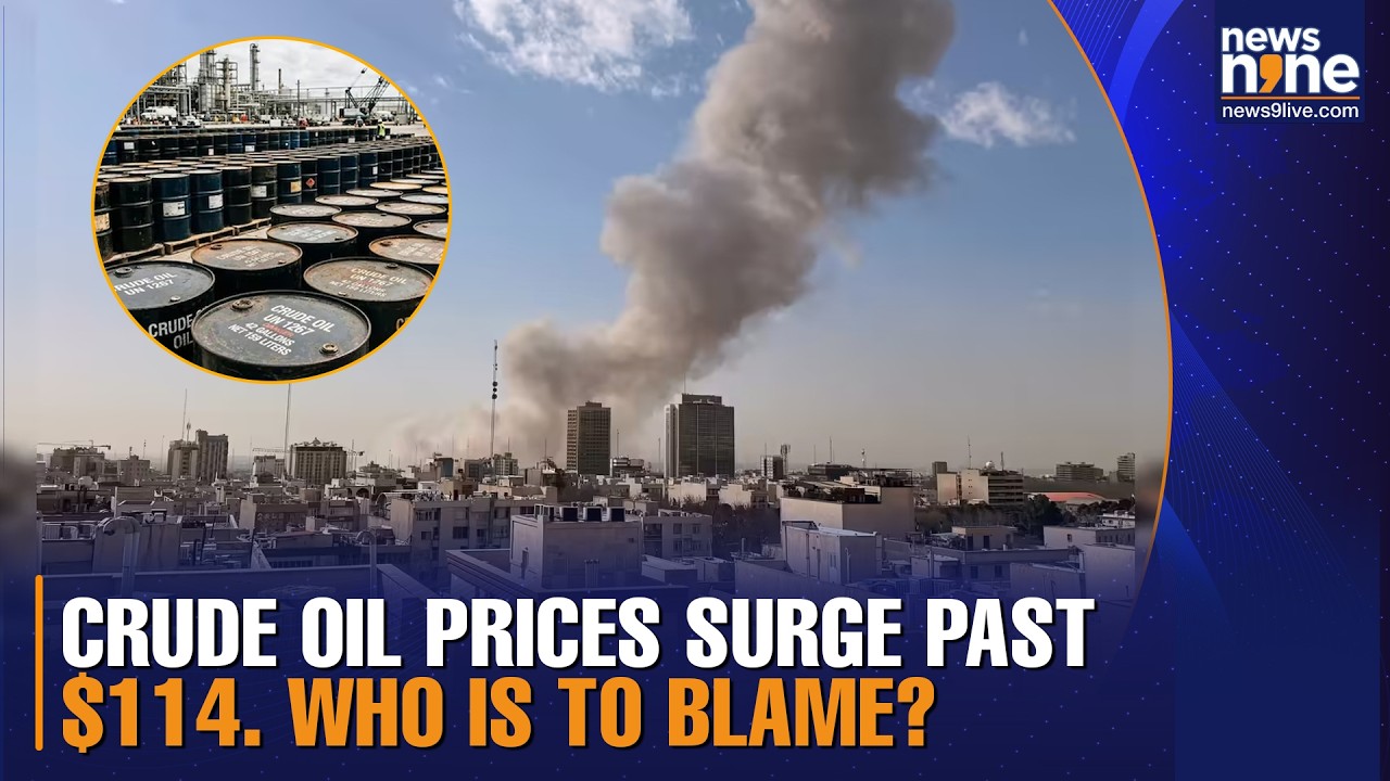 Iran-US war: Inflation worry rises as Crude Oil prices surge past $114 amid  West Asia tensions