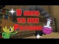 Minecraft - 5 Ways to use Potions