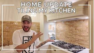 TILING MY KITCHEN | HOME UPDATES