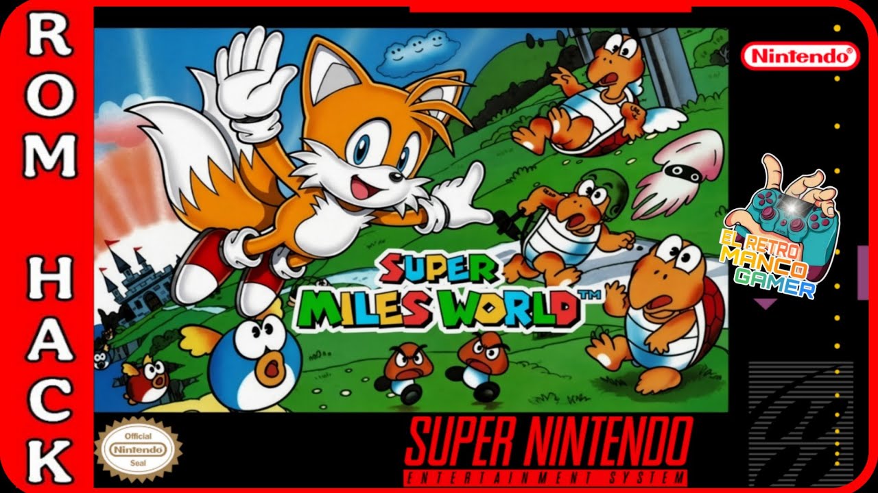 SUPER MILES WORLD - ROMHACK 🦊 SUPER NINTENDO