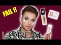FAIL! Full Face Only L'Oreal Make Up | Maxim Giacomo