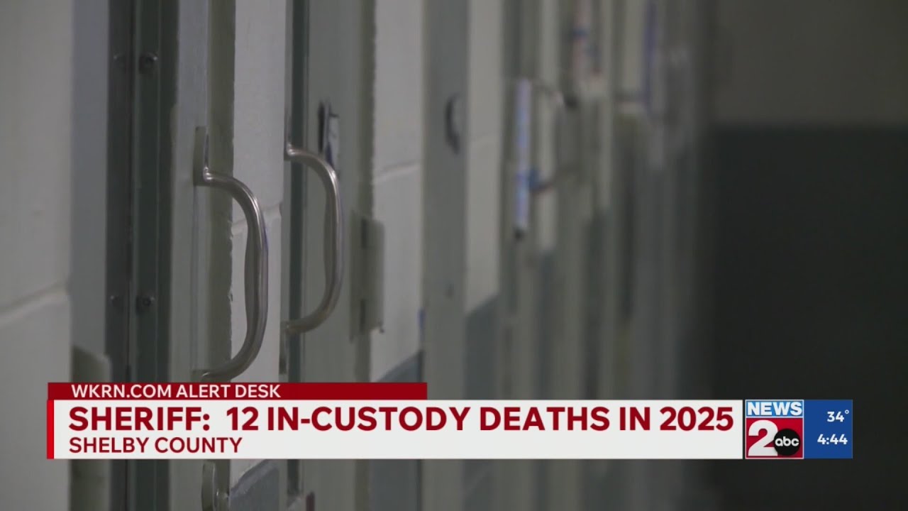 12 deaths in Shelby County Sheriff custody in 2025