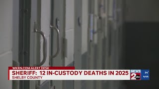 12 deaths in Shelby County Sheriff custody in 2025