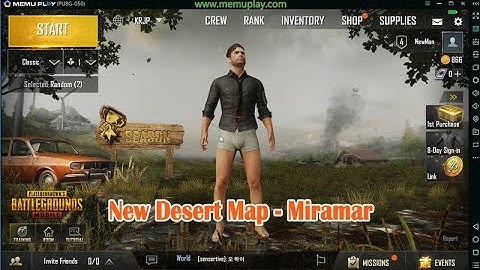 New map Miramar in PUBG mobile