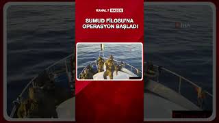 İsrail Askerlerinden Sumud Filosu&#39;na Müdahale