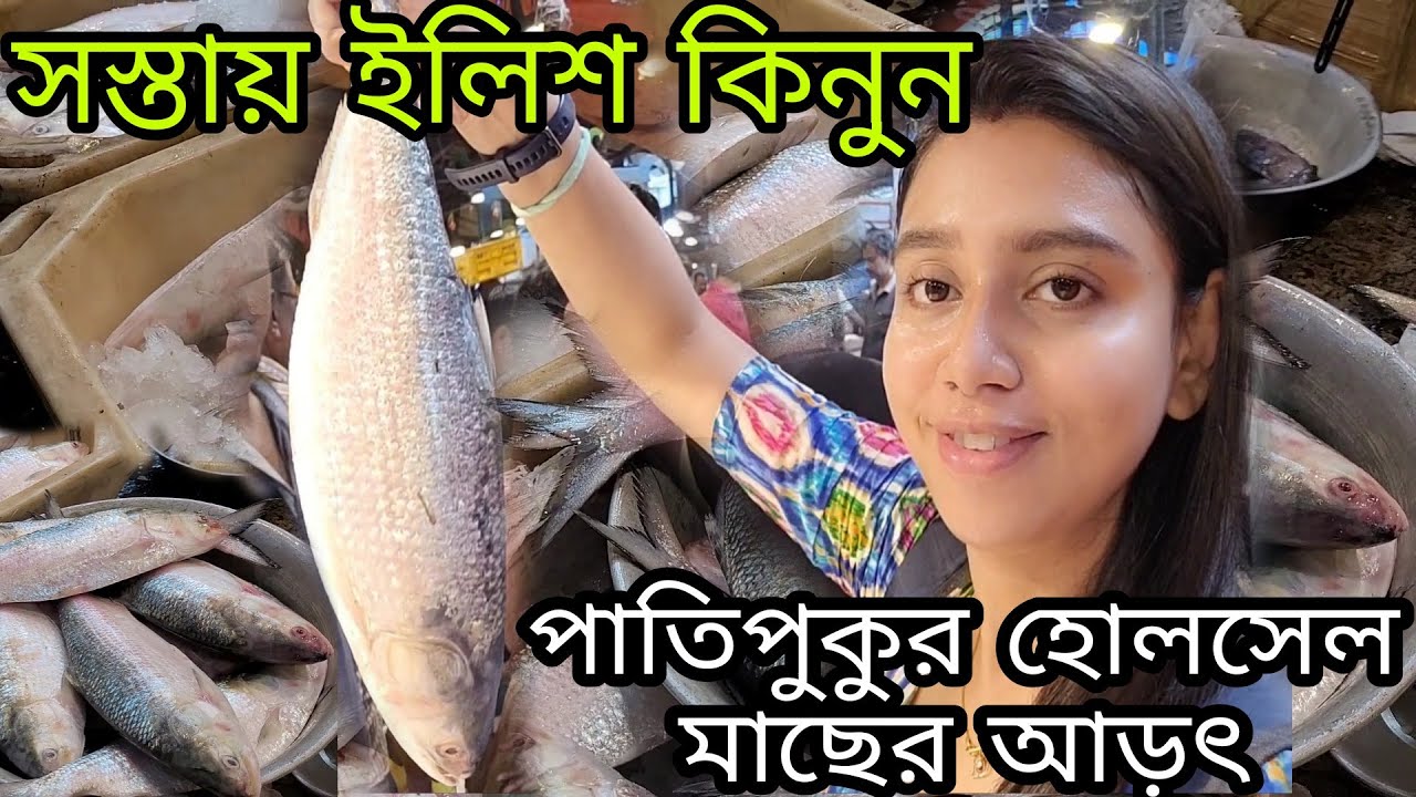 Patipukur Biggest Wholesale Fish Market In Kolkata Patipukur Macher Bazar YouTube