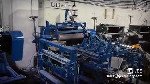 Newest Technology Automatic Bending Polishing Machine for Curved Metal (cutlery/spoon/fork)