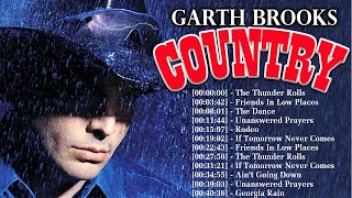 The Thunder Rolls - Garth Brooks || Best Garth Brooks Classic Country Songs || Old Country Songs