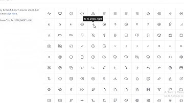 Template Tabler with ybs system part #2.Sample icon n Element