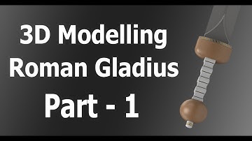 3D Modelling of Roman Gladius - Part 1