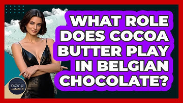 What Role Does Cocoa Butter Play In Belgian Chocolate? - Exploring The Benelux
