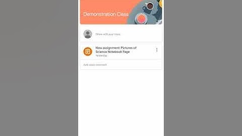 Adding Pictures to Google Classroom (Phone)
