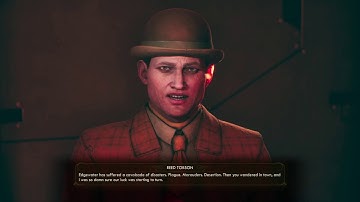 Returning to Reed Tobson after betraying Edgewater - The Outer Worlds