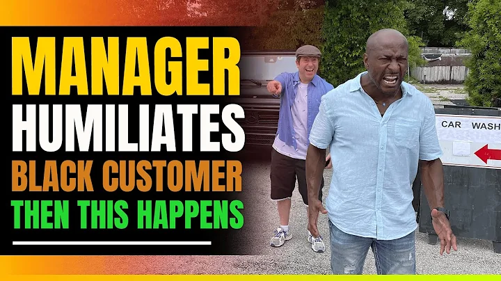 Manager Shames Wealthy Black Customer. Then This H...