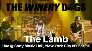 The Winery Dogs - The Lamb LIVE @ Sony Music Hall NYC 5/3/19