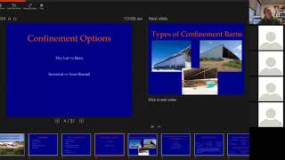 Cow-Calf Confinement Spacing and Ventilation Profile
