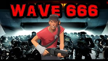 Team Fortress 2 Man vs Machine Wave 666 With Scout