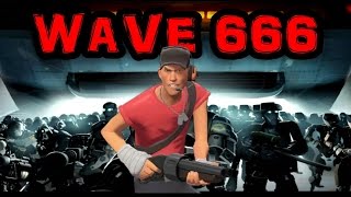 Team Fortress 2 Man vs Machine Wave 666 With Scout