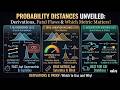 Math Behind ML: KL Divergence, Wasserstein Distance, and Total Variation Distance Explained