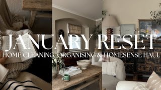 JANUARY RESET VLOG  | HOME CLEANING, COOKING & HOMESENSE HAUL by Allchloerose 34,106 views 4 months ago 33 minutes