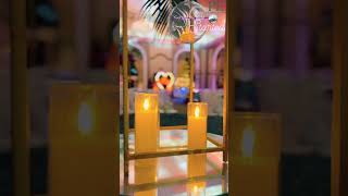 Luxury Sangeet Night ✨ | Floral Frames, Crystal Decor &amp; Candlelight Magic by Panchsheel Events