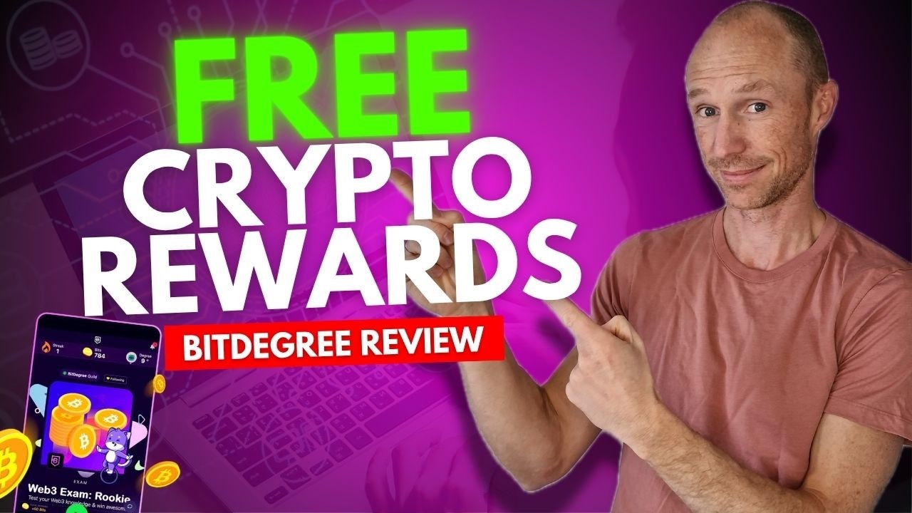 Free Crypto Rewards for Learning – Yes, BUT… (BitDegree App Review) -  YouTube