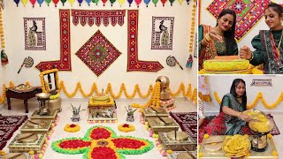 Super Traditional 🥰 Vana Rasam Decoration || Wedding Event - 🧡Room Makeover🧡