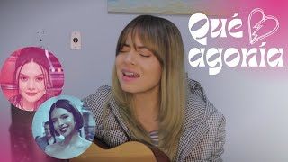 Video thumbnail of "Qué Agonía - Yuridia ft. Ángela Aguilar | Cover x Brissa López"