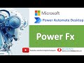 Power Fx is now available in Power Automate for desktop (in preview)
