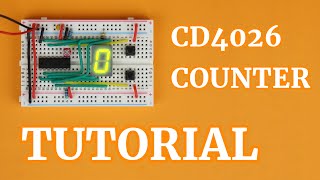 CD4026 decimal counter tutorial