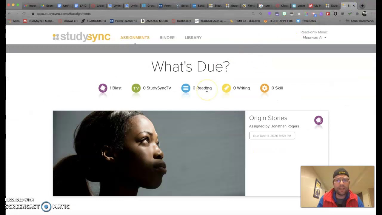 Logging on to StudySyn - YouTube