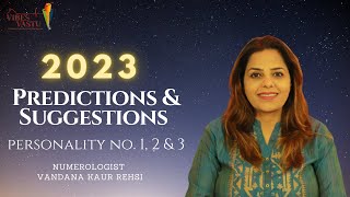 2023 Predictions &amp; Suggestions | Personality No. 1, 2 &amp; 3 | Learn Numerology In Hindi | Vibes Vastu