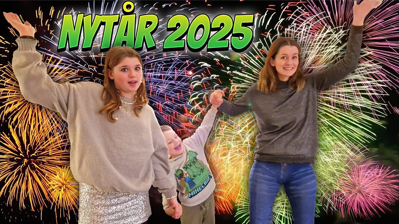 NYTÅRSAFTEN🎉HOPPER IND I ÅR 2025🎉💥