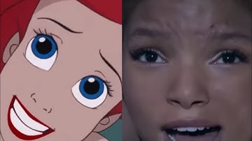 Part of Your World Animation vs Live Action 🧜🏼‍♀️