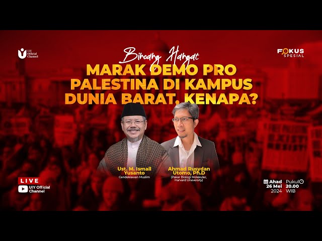 Marak Demo Pro Palestina di Kampus Dunia Barat, Kenapa? class=