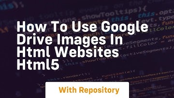 How to use google drive images in html websites html5