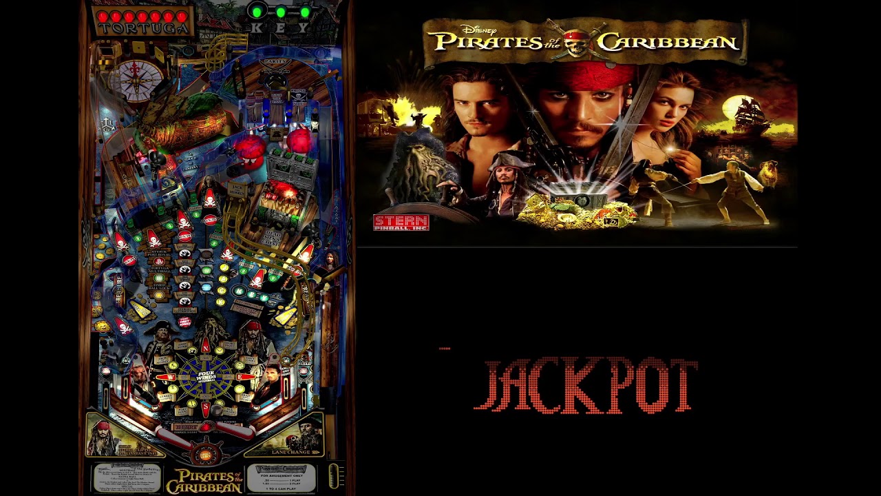 [Pinball] Pirates of the caribbean Siggis Mod (Stern 2006) VPX