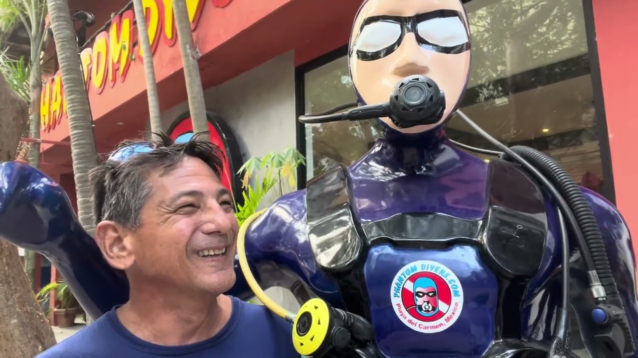 A chat with the owner of the Phantom Divers in Quintana Roo México