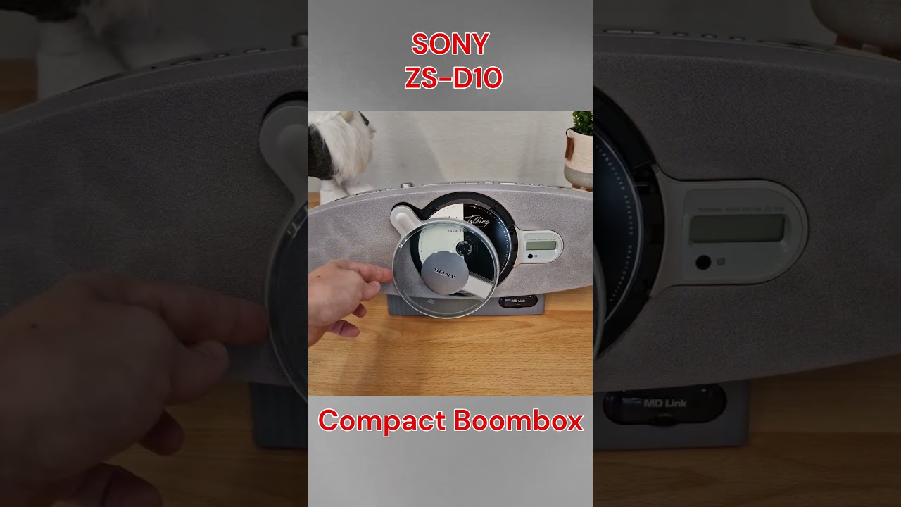 SONY ZS-D10 Compact Boombox 