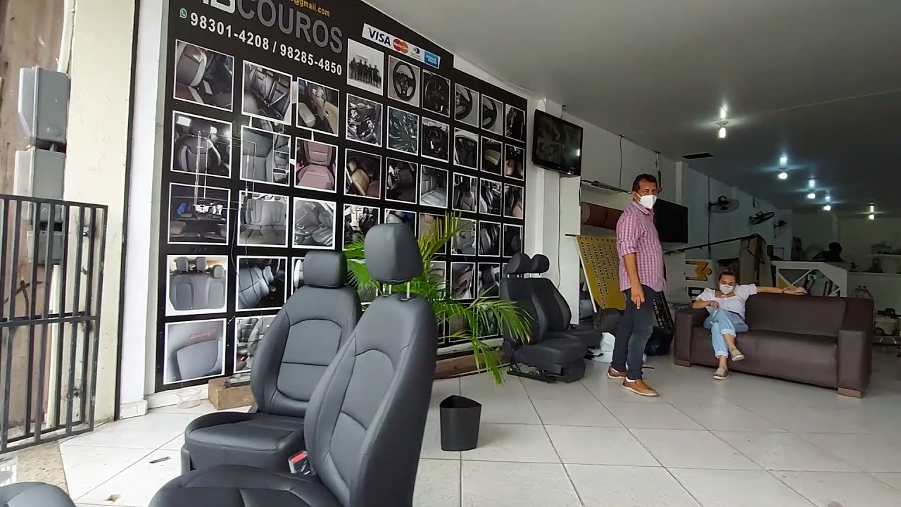 Processo de Preparação Banco de Couro Automotivo YouTube