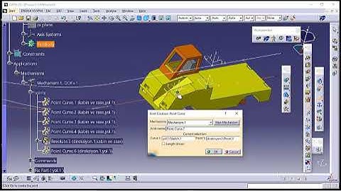 how to  create driwing simulation with catia v5  3. video