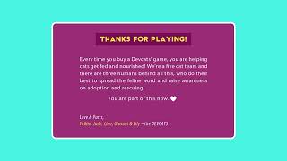 Devcats Games Help Cats