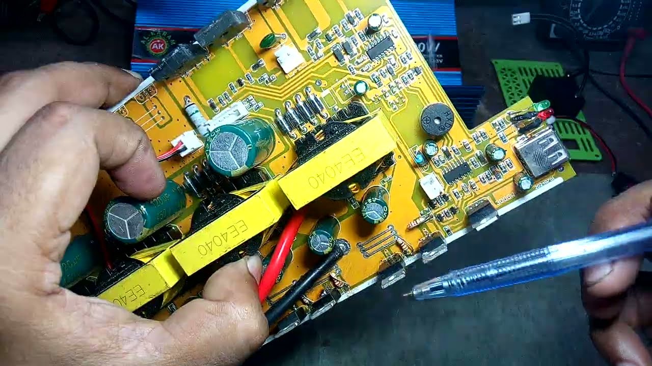 Ремонт инвертора Alkaram мощностью 3000 Вт | V#103.