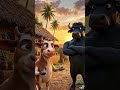 गाय और भैंस की गजब कहानी#ytshortsvideo#ytshortsAi#aivideo #aiedit